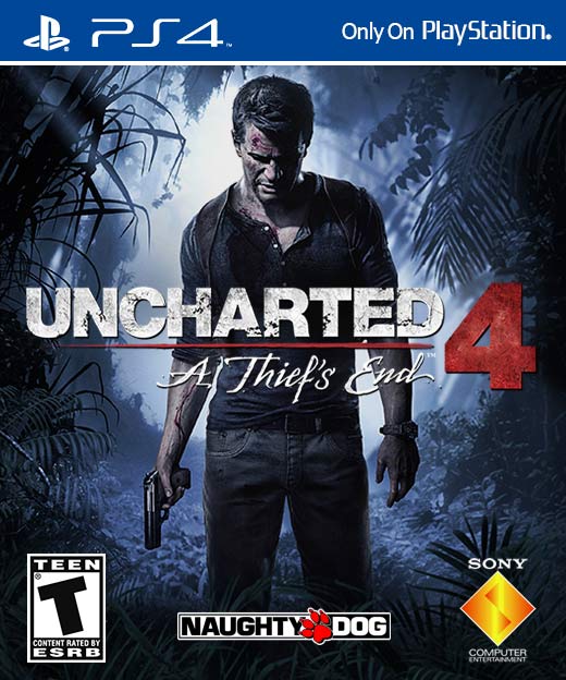 Uncharted 4 cover