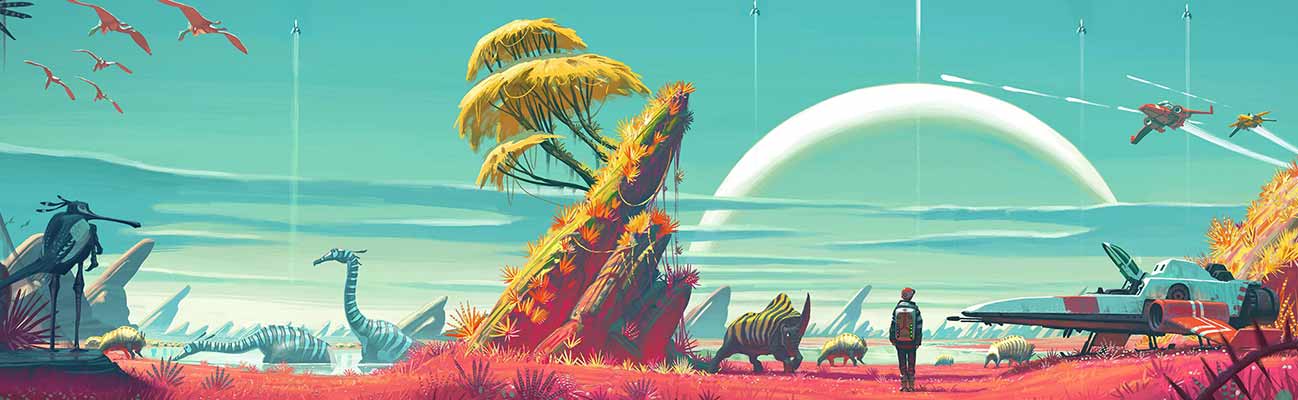 No Man's Sky review banner
